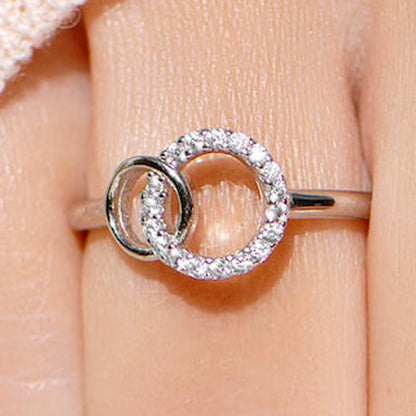 Large and Small Ring Rings 2026 Women'S E-Commerce Trade Couple Wedding Luxury Boho Jewelry for Women Vintage Christmas Gift